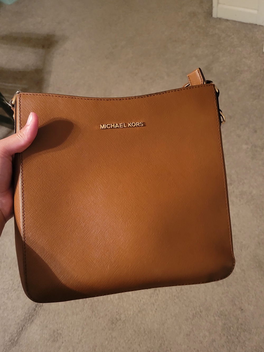 Michael Kors Tan Crossbody Bag